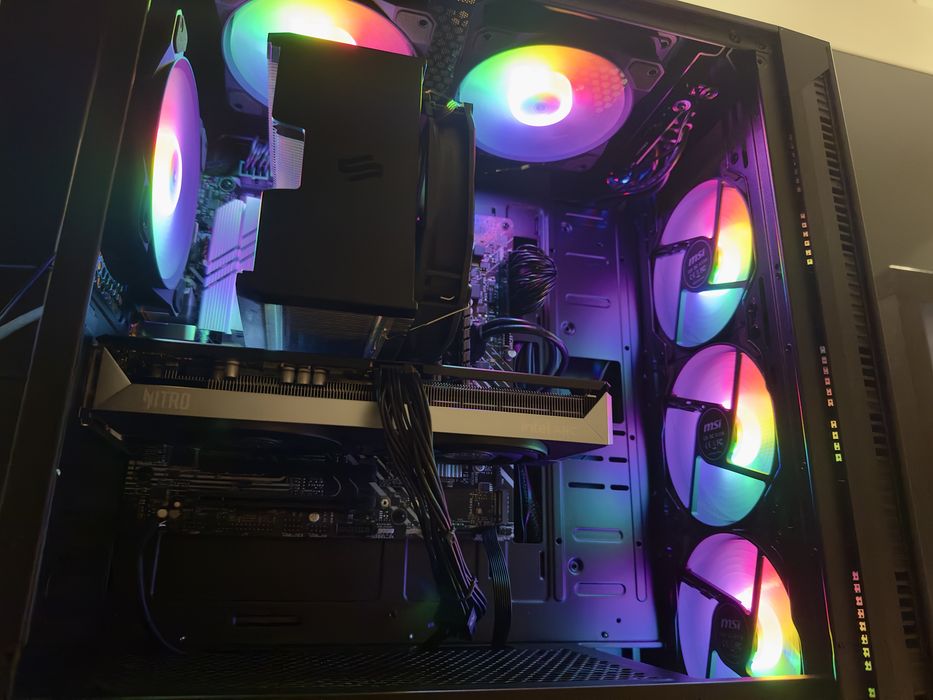 Intel 12th i5 12400f Grafika Arc B580 12 GB ! 16 GB RAM + kod do BF6 !