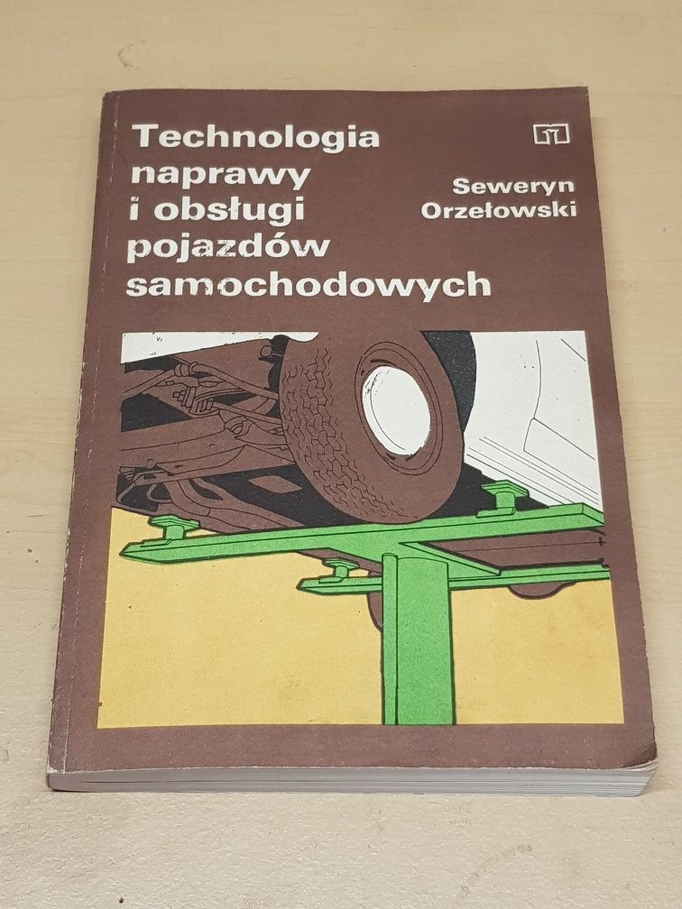 Książka: technologia naprawy i obsługi pojazdów samochodowych