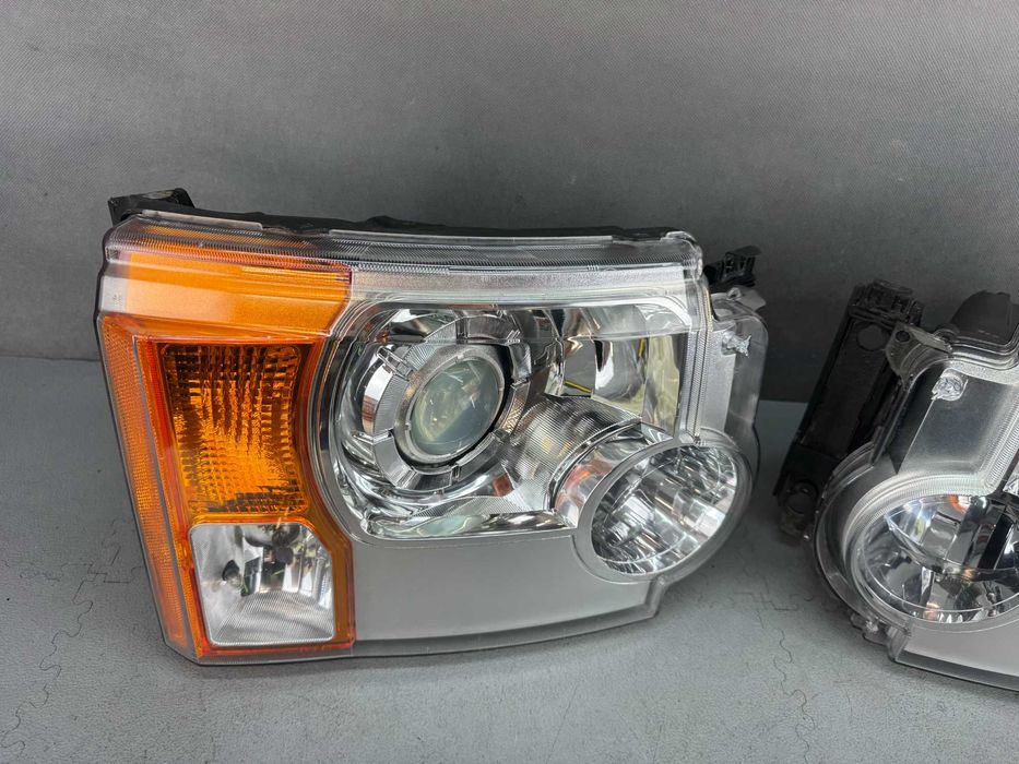 Land Rover Discovery III Lampy Bi-Xenon Skrętne Skrętny Prawa+Lewa EU