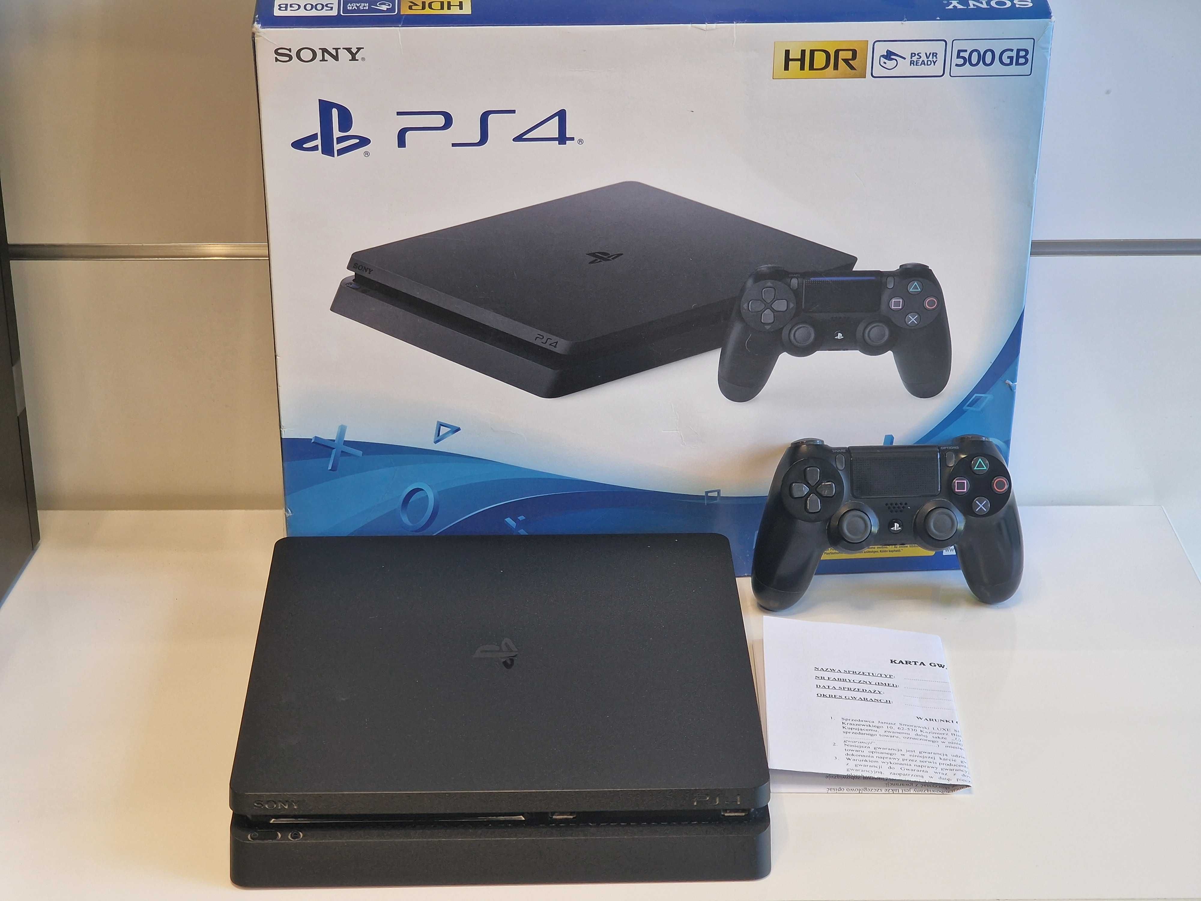 SONY PlayStation 4 Slim, PS4 SLIM 500GB Sklep Zamiana