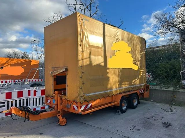 Blomenröhr 545/5500  Przyczepa do przewozu koparki i maszyn budowlanych