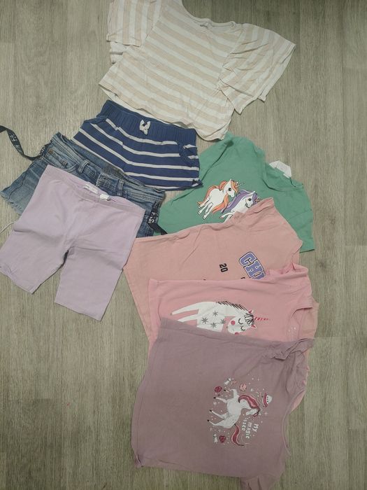 Комплект літнього одягу дівчинці 128-140 см шорти футболки