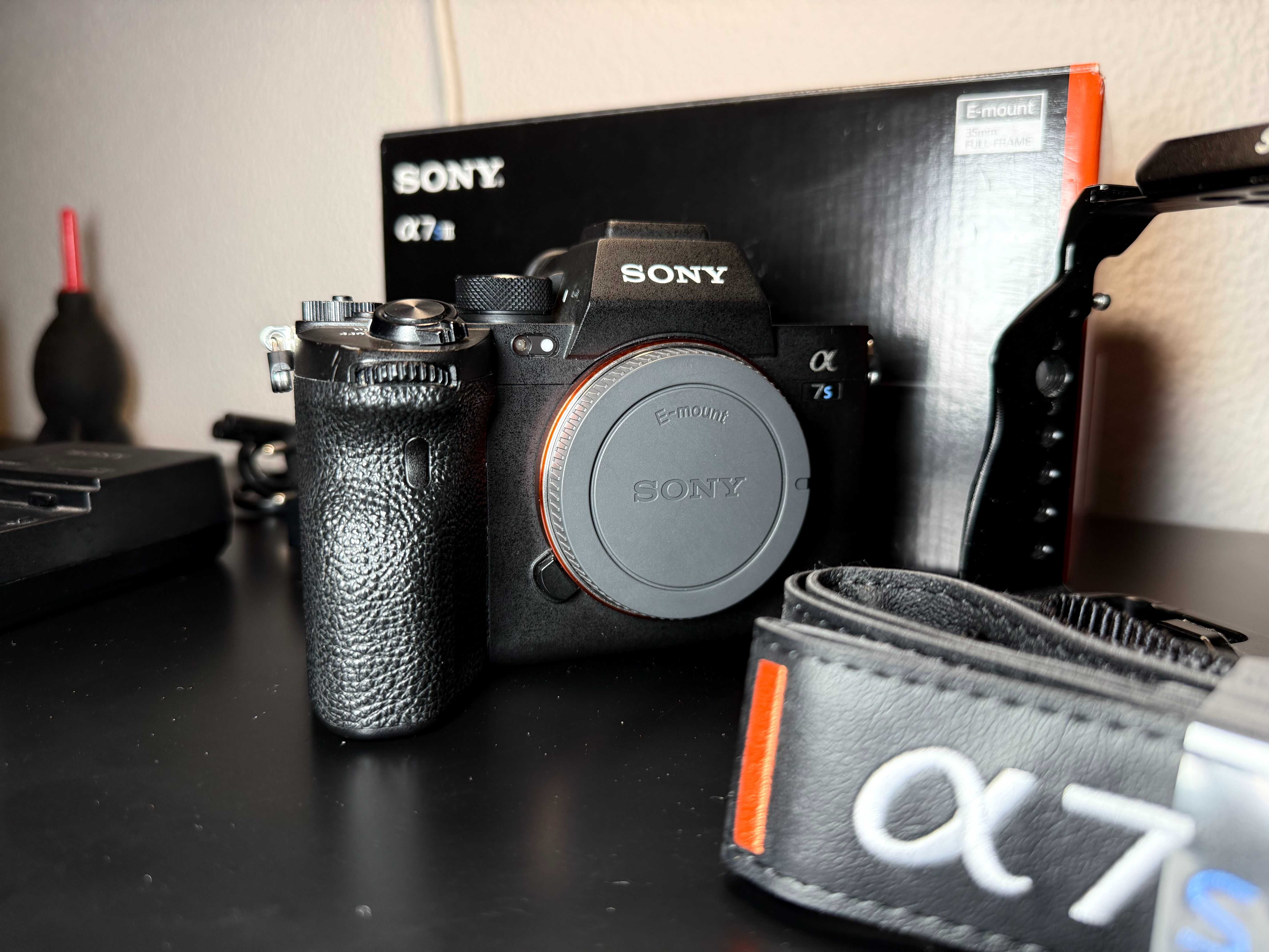 Sony A7S III como nova! Caixa + Cage SmallRig