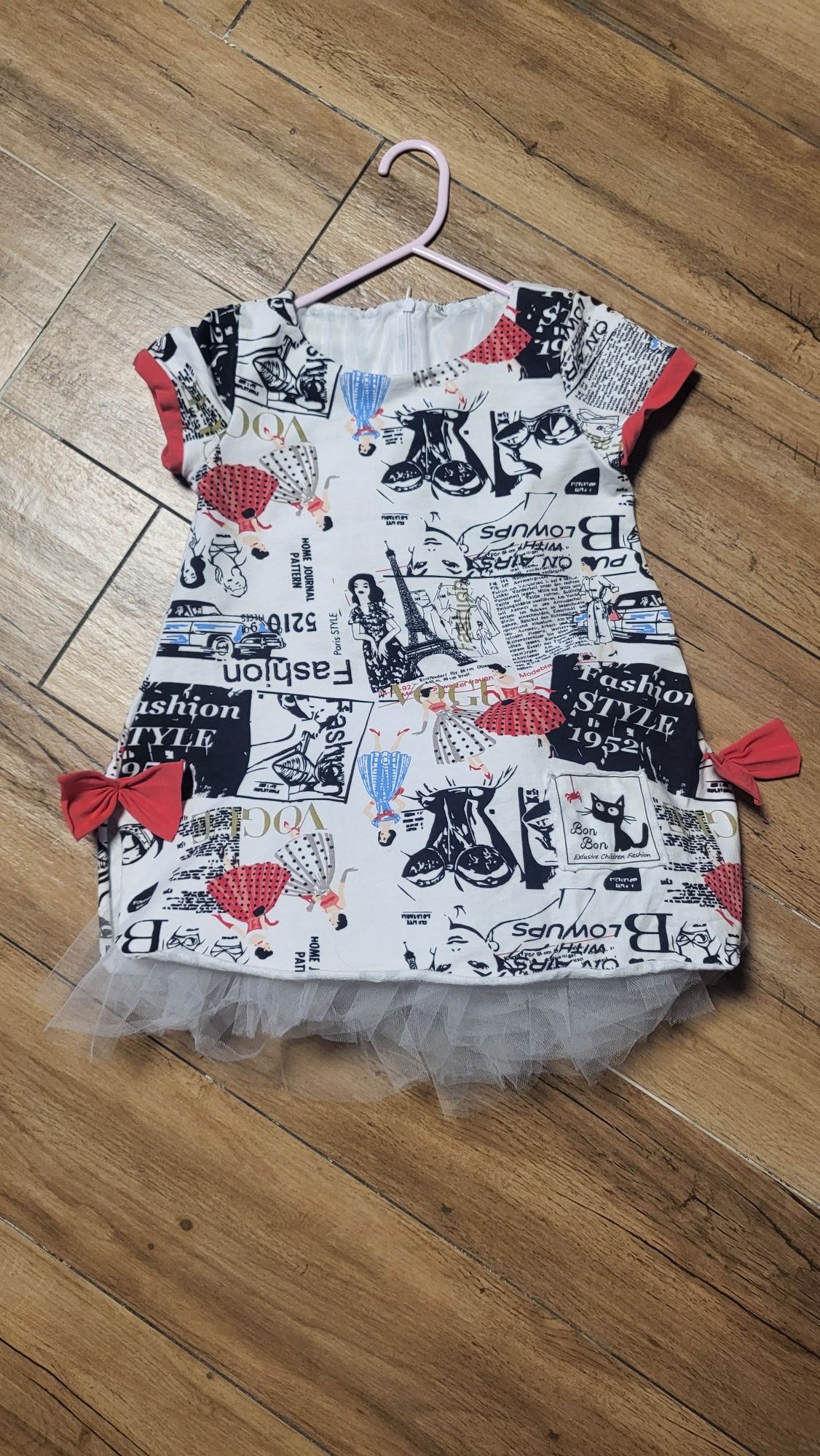 Tunika, sukienka dla dziewczynki w rozmiarze 104, Bon bon