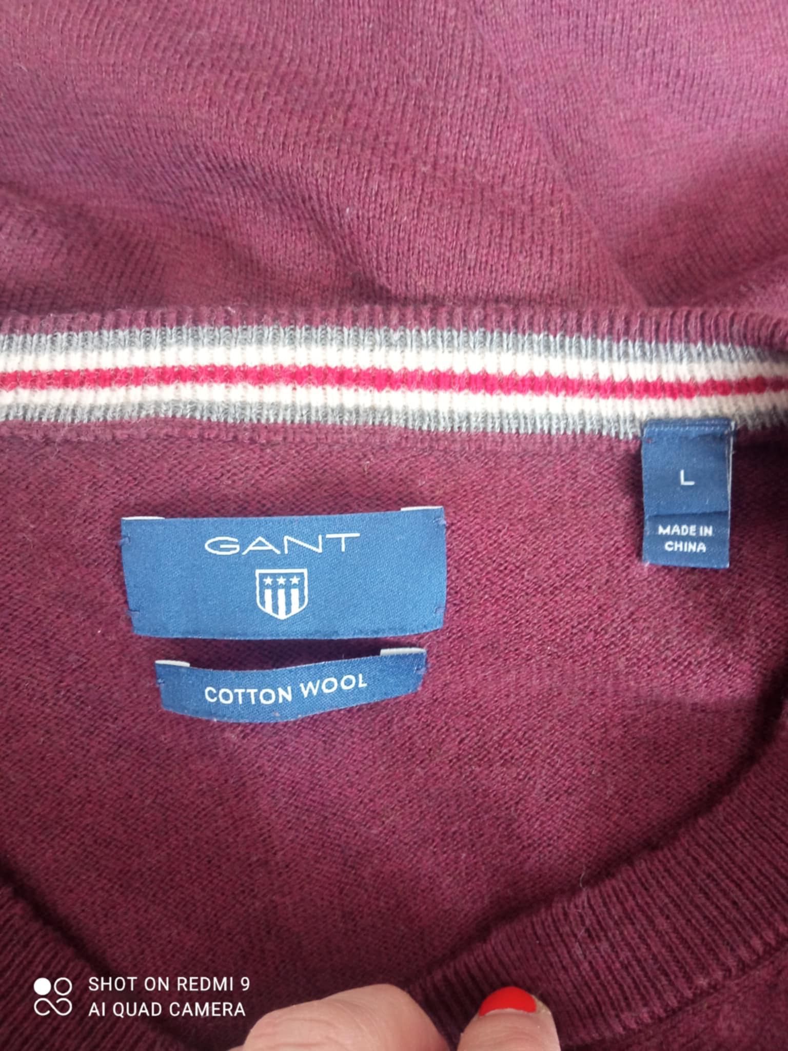 Sweter męski L Gant oryginalny stan super