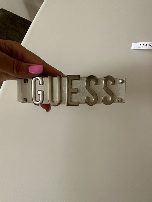 Продам кожаный пояс, ремень  Guess оригинал