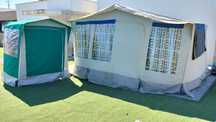 Autotenda Magnum com atrelado.