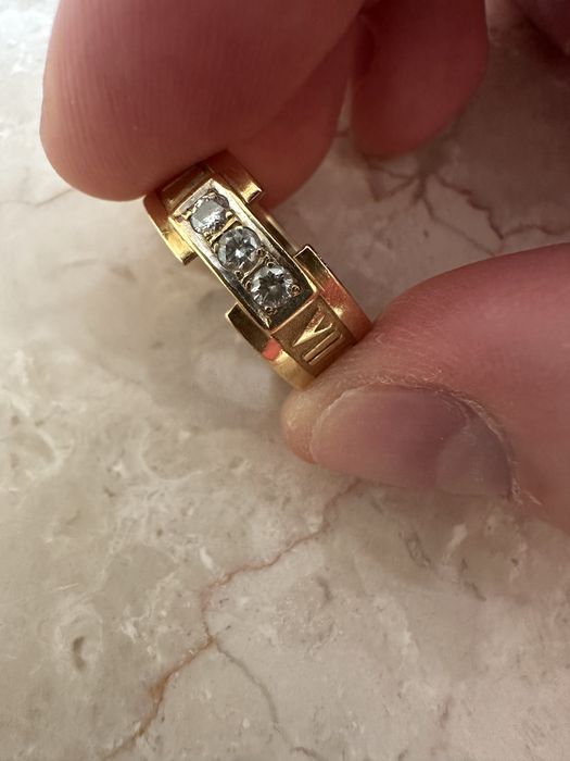 Кольцо Tiffany&co 18к.