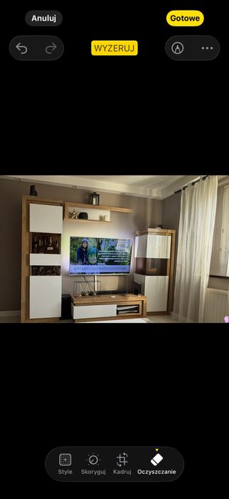 Mebloscianka do salonu