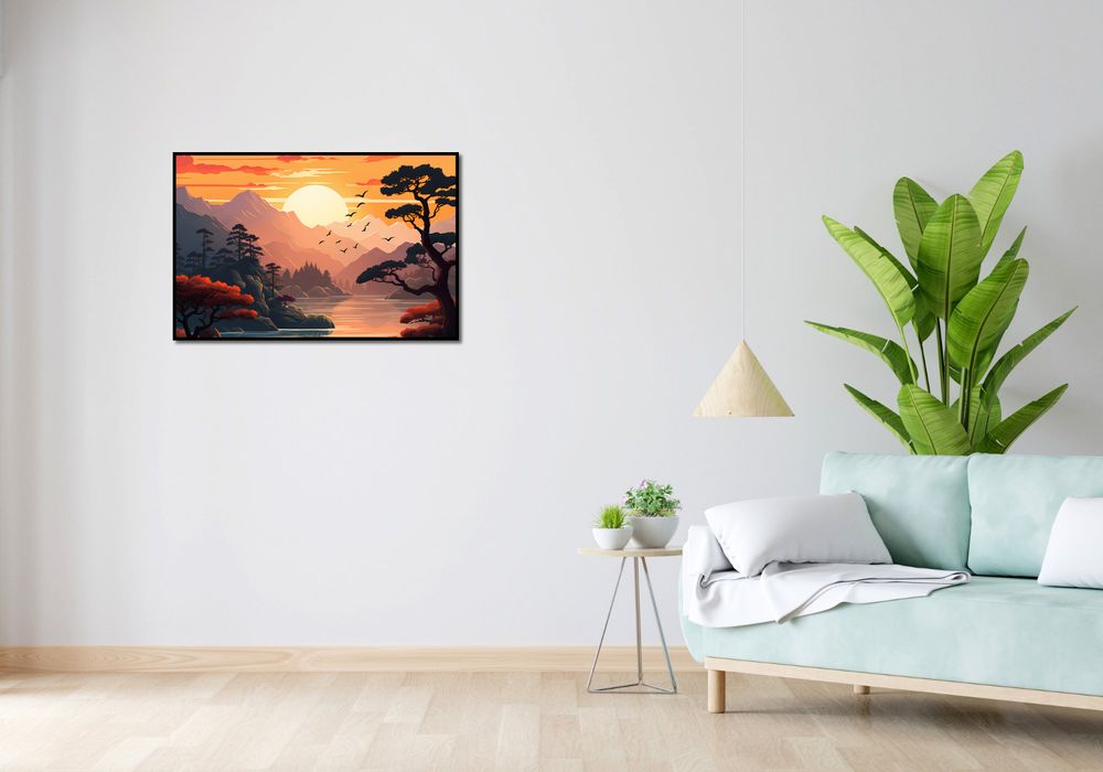 Plakat 86,4x56,8cm Złoty Zachód