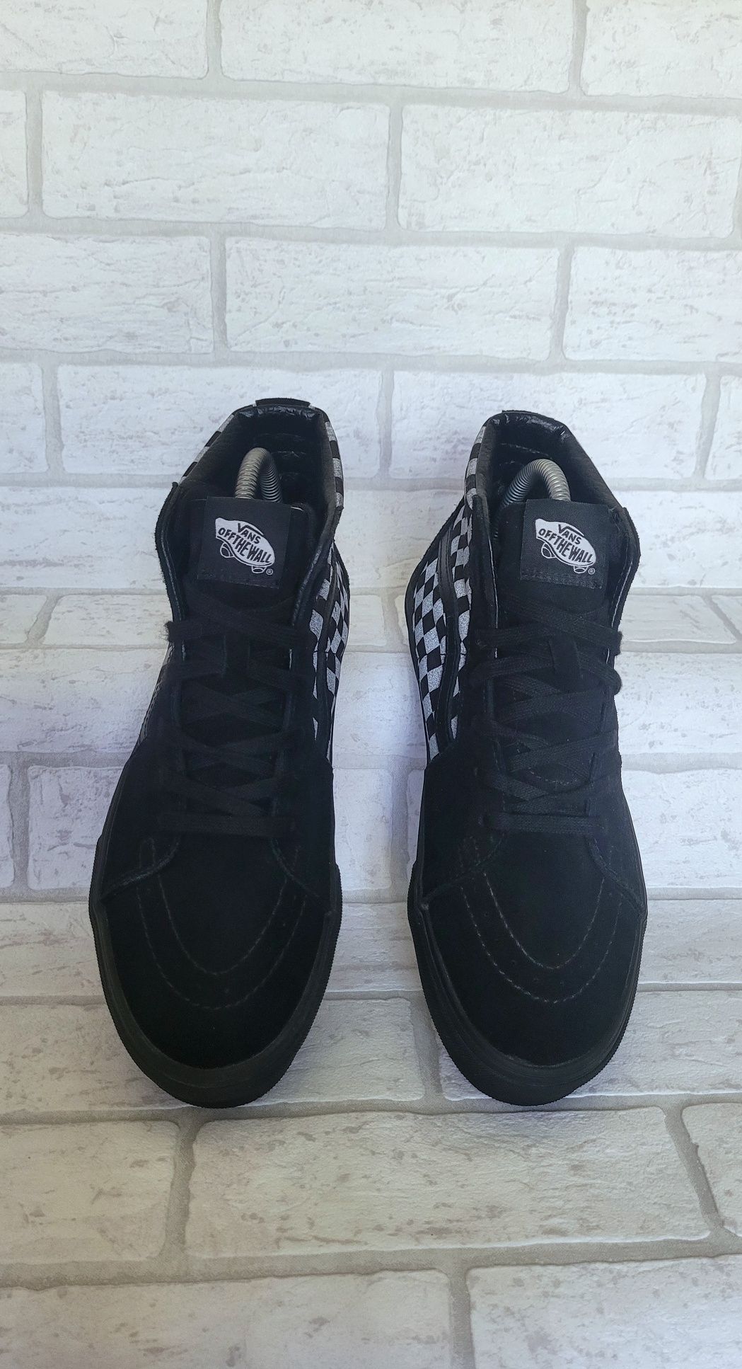 Unikat tenisówki Vans damskie wysokie zamszowe skórzane trampki 37 38