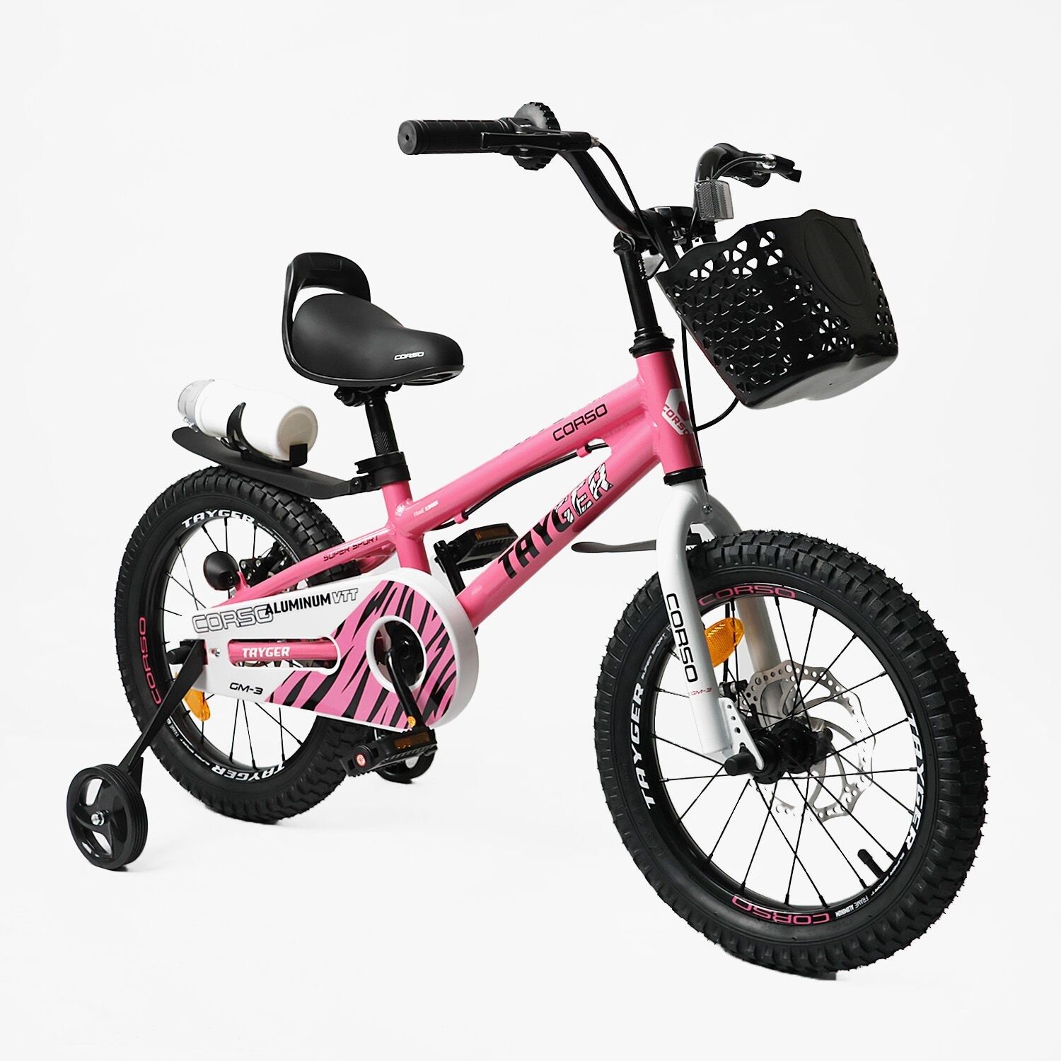 Велосипед 2-х колісний 16",18",20" "CORSO" "TAYGER", різні кольори
