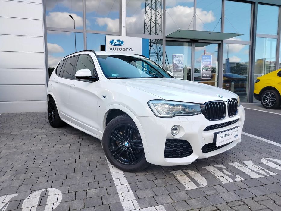 BMW X3 3.0D 258KM xDrive M Sport Klima Alu Nawi PDC Led Fotele Skóra Klapa
