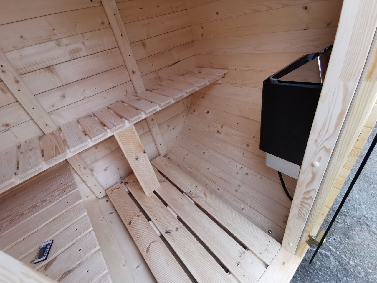 Sauna ogrodowa + piec Elektryczny 1.5 m x 2,2m RATY LEASING