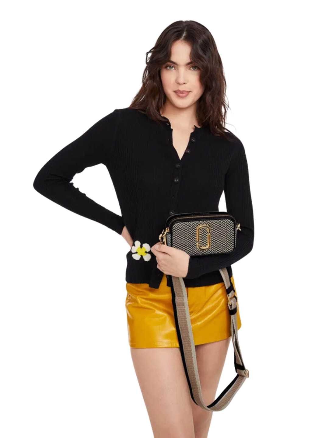 Сумка Marc Jacobs The Mixed Media Snapshot Black Multi