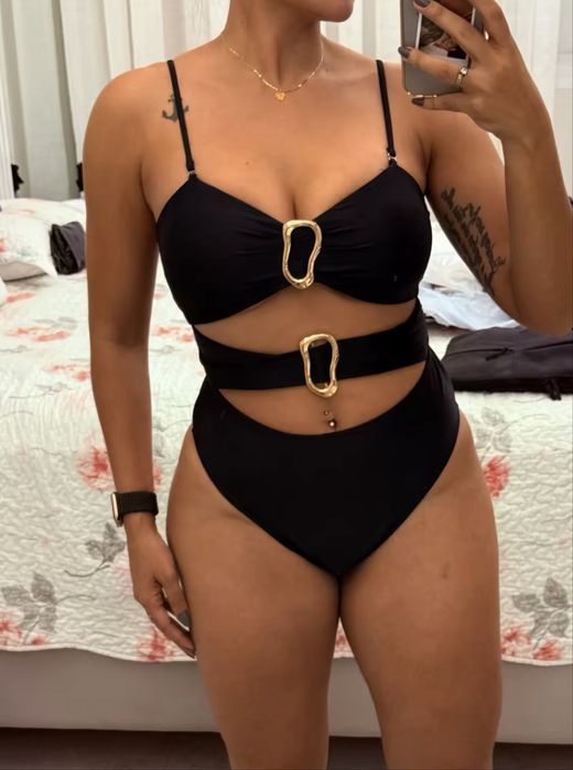 Купальник жіночий чорний