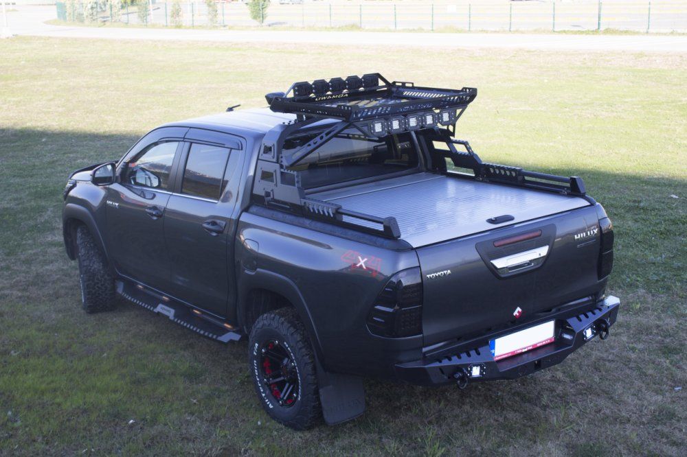 Zderzak tylny Combat tył Toyota Hilux 4x4 Offroad