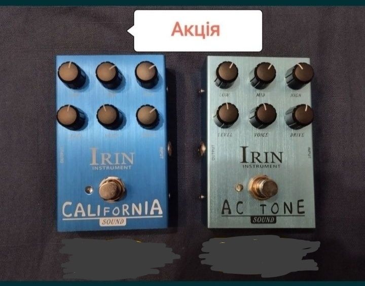 Ефект delay дісторшн бустер ревербератор овердрайв хорус тремоло