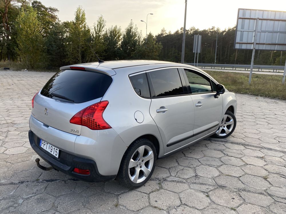 Peugeot 3008 1.6 benz GT Sport Hak Grzane Tempomat Alu Isofix ZAMIANA