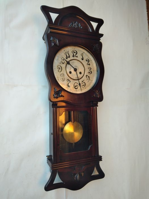 Stary zegar Junghans  mahoń