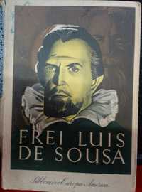 Livro antigo Frei Luís de Sousa 1950