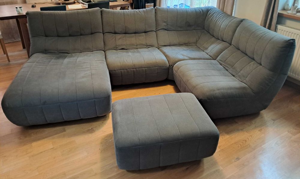 Zestaw modułowy wypoczynek narożnik Mirella