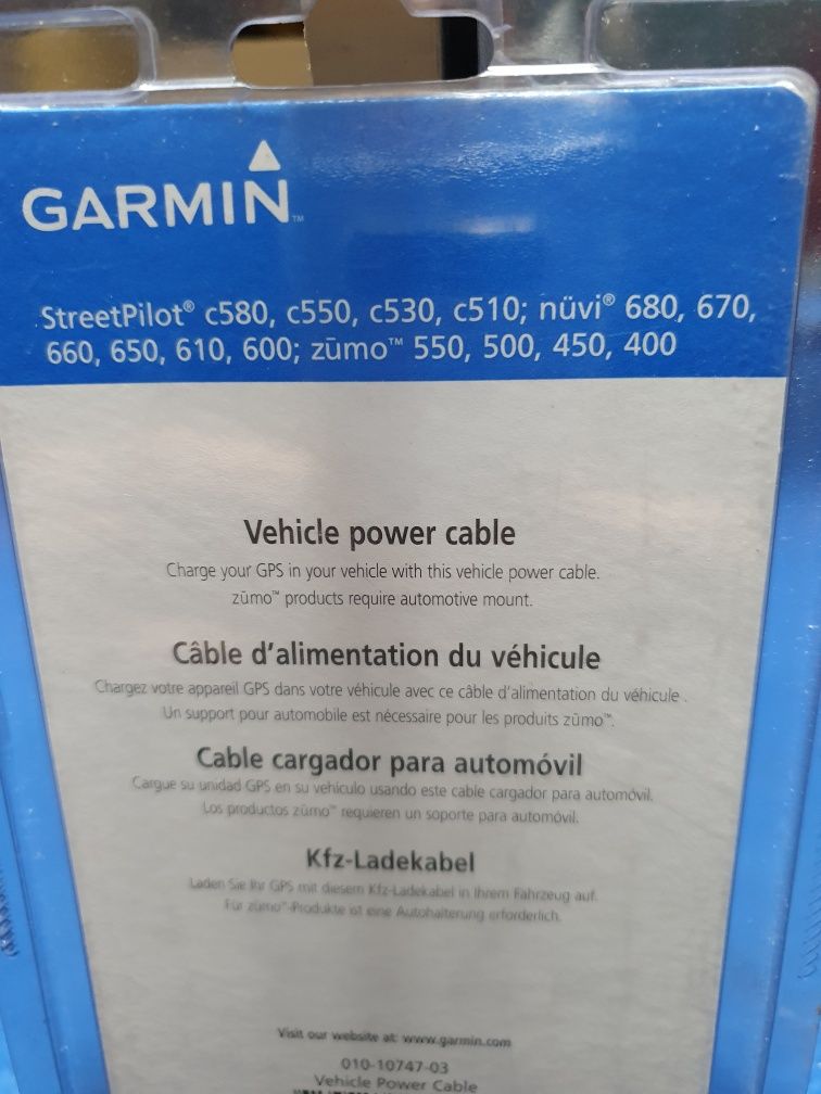 Carregador Garmin