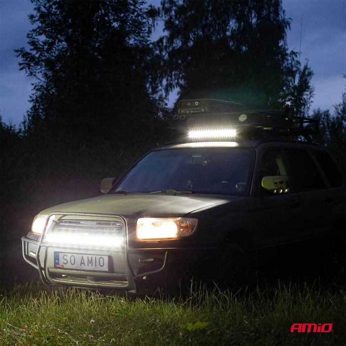 Lampa robocza panelowa LED BAR prosta  40cm 7200lm 12V 24V AMIO-02437