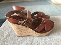 Aldo 37 buty na koturnie stan idealny