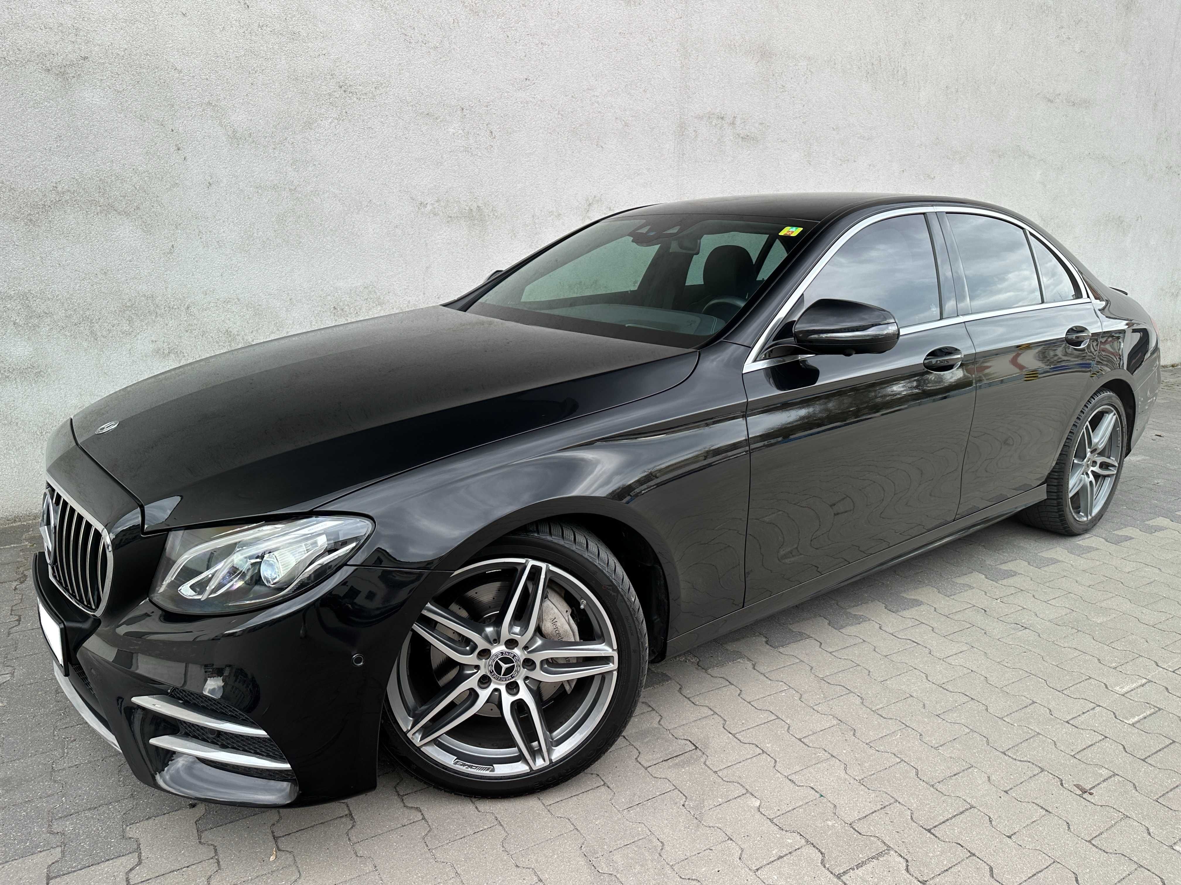 MERCEDES E KLASA W213 E200D FULL AMG LED Virtual Kamery Burmester HUD