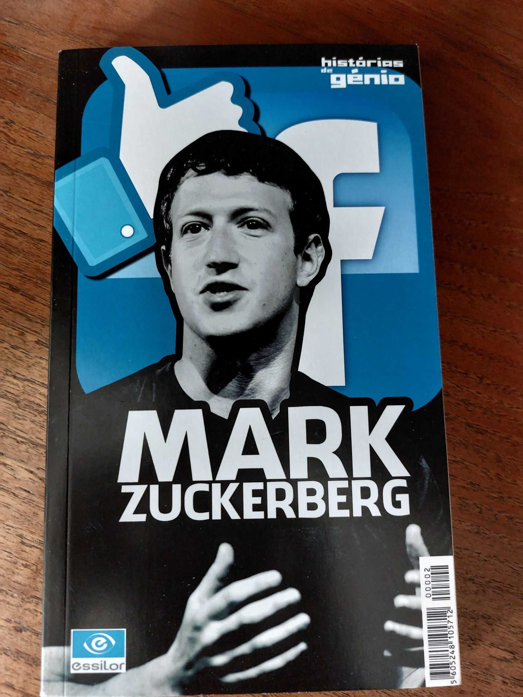 Livro Histórias de Génio - Mark Zuckerberg