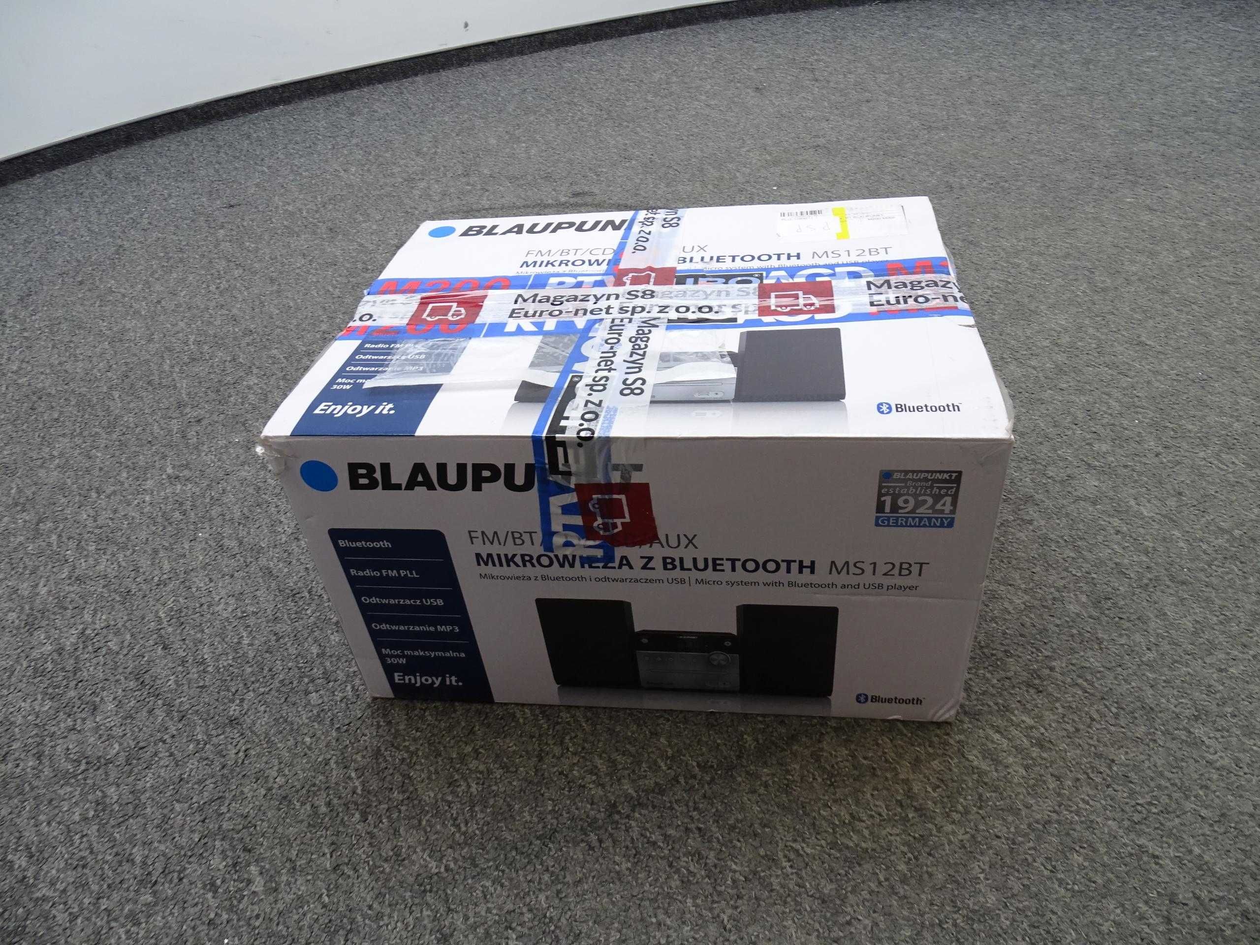 Mikrowieża stereo Blaupunkt MS12BT nowa