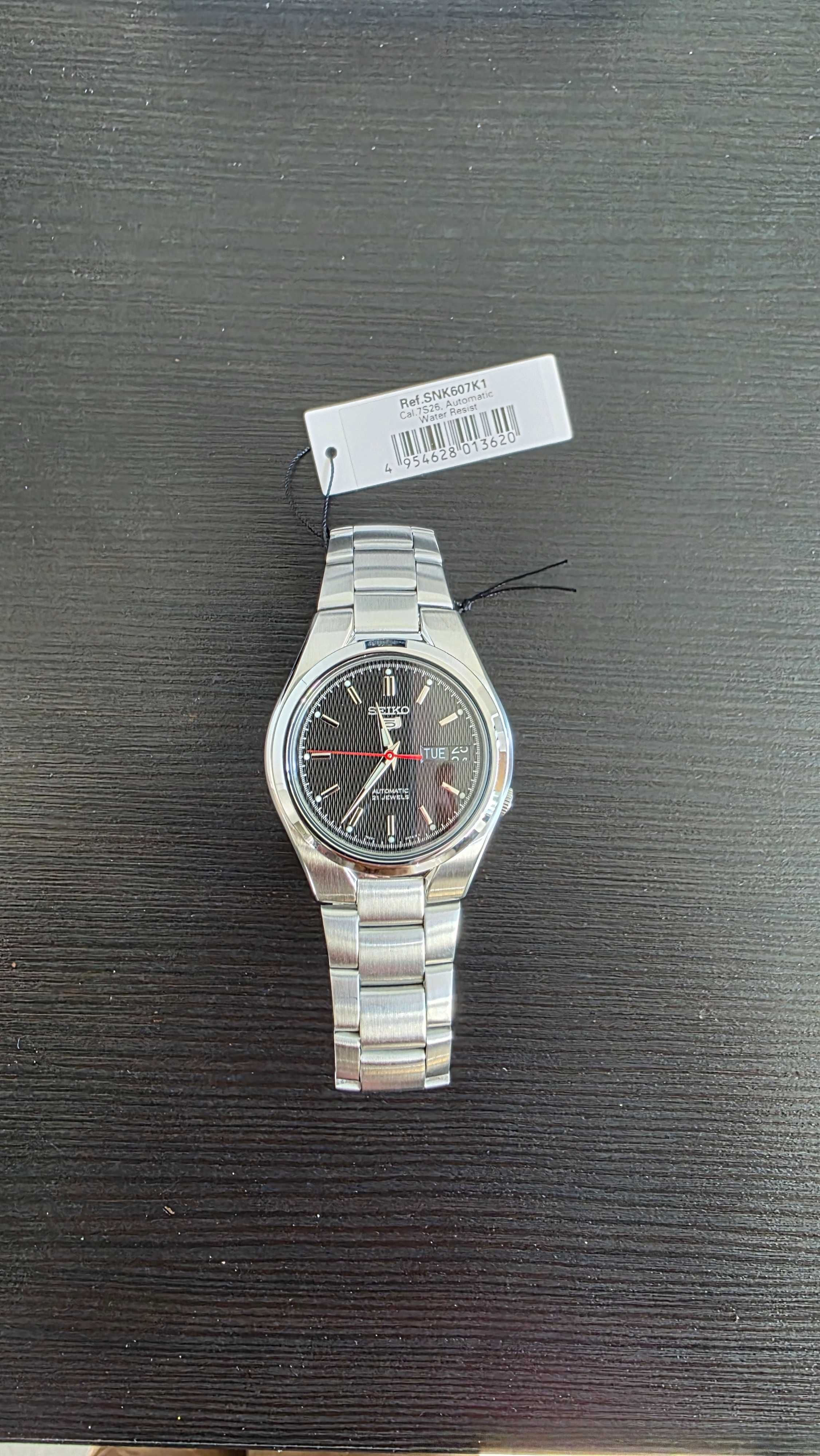 Nowy męski zegarek Seiko SNK607K1 Automat