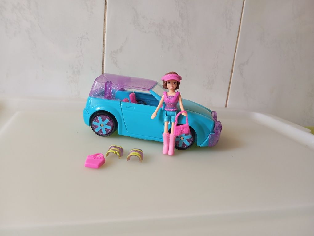 Polly Pocket Car Cool Cruisers convertível ,Lila 2006 .
Conforme fotos