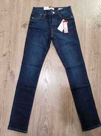 Spodnie damskie jeans s.Oliver Betsy Slim granatowe ciemne 32/32