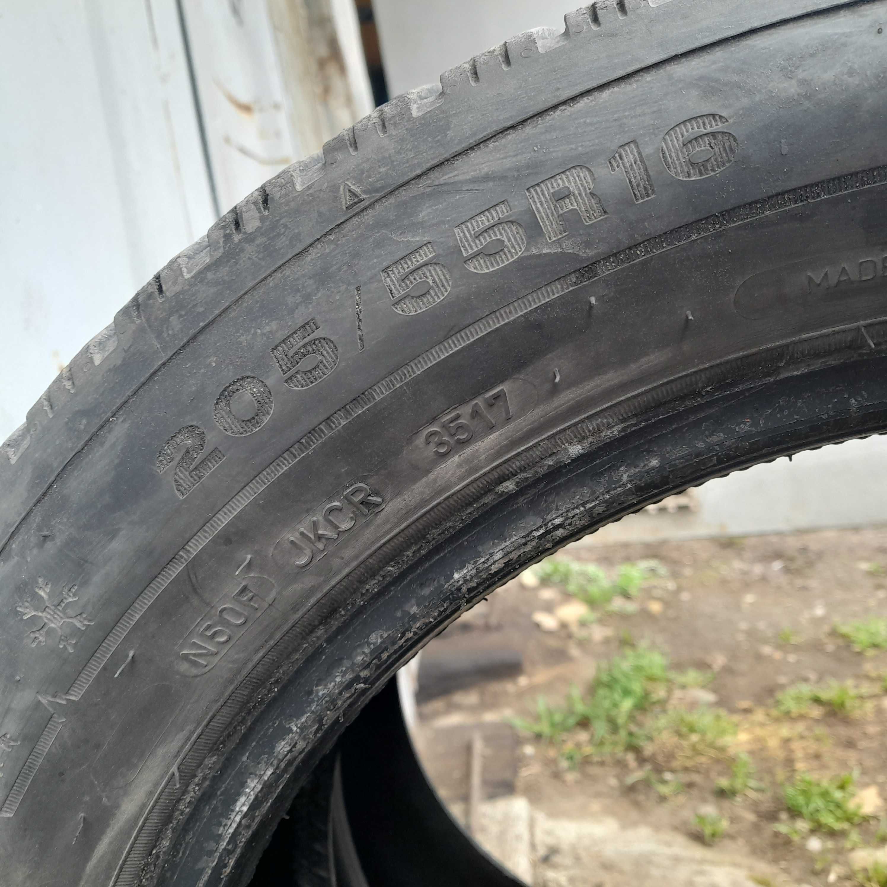 Всесезонні шини Michelin Goodyear Dunlop 205/55 r16 протектор 5мм