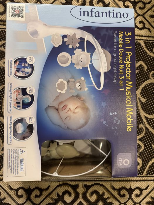 Новий Музичний мобіль на ліжко