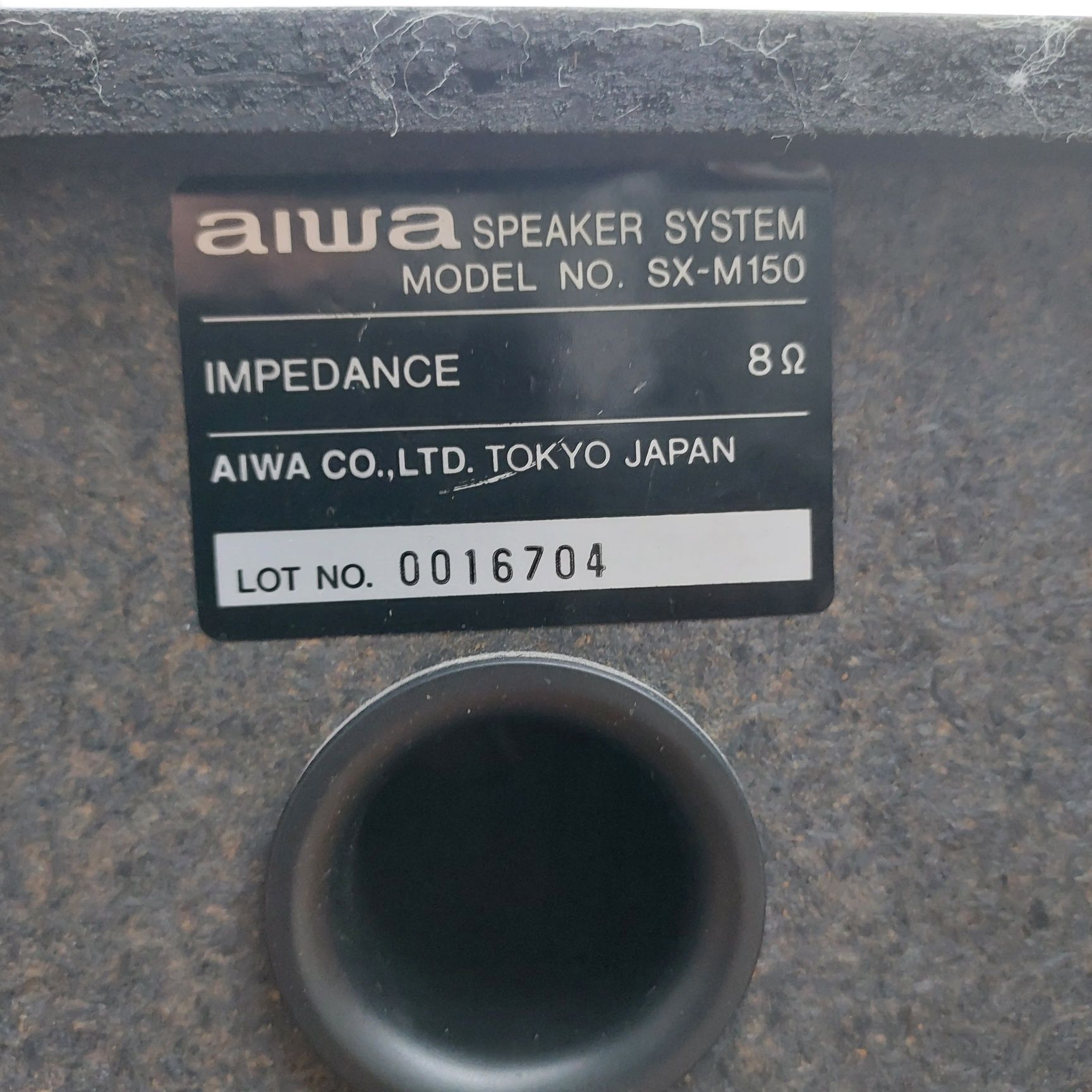 Głośniki Aiwa SX-M150  8 ohm