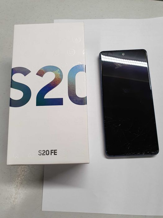 Samsung s20 Fe, pęknięty dotyk, działa !