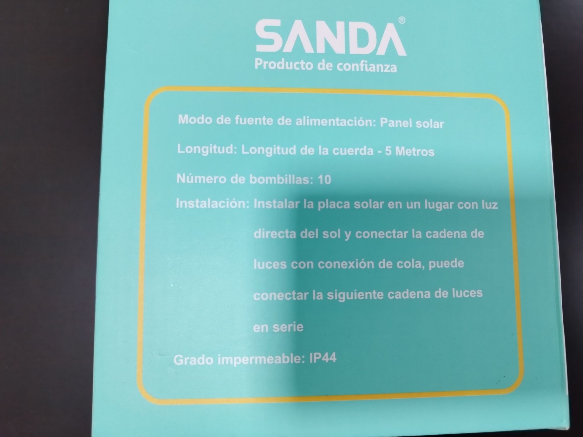 Conjunto solar 10x Lâmpadas Arraial / Grinalda