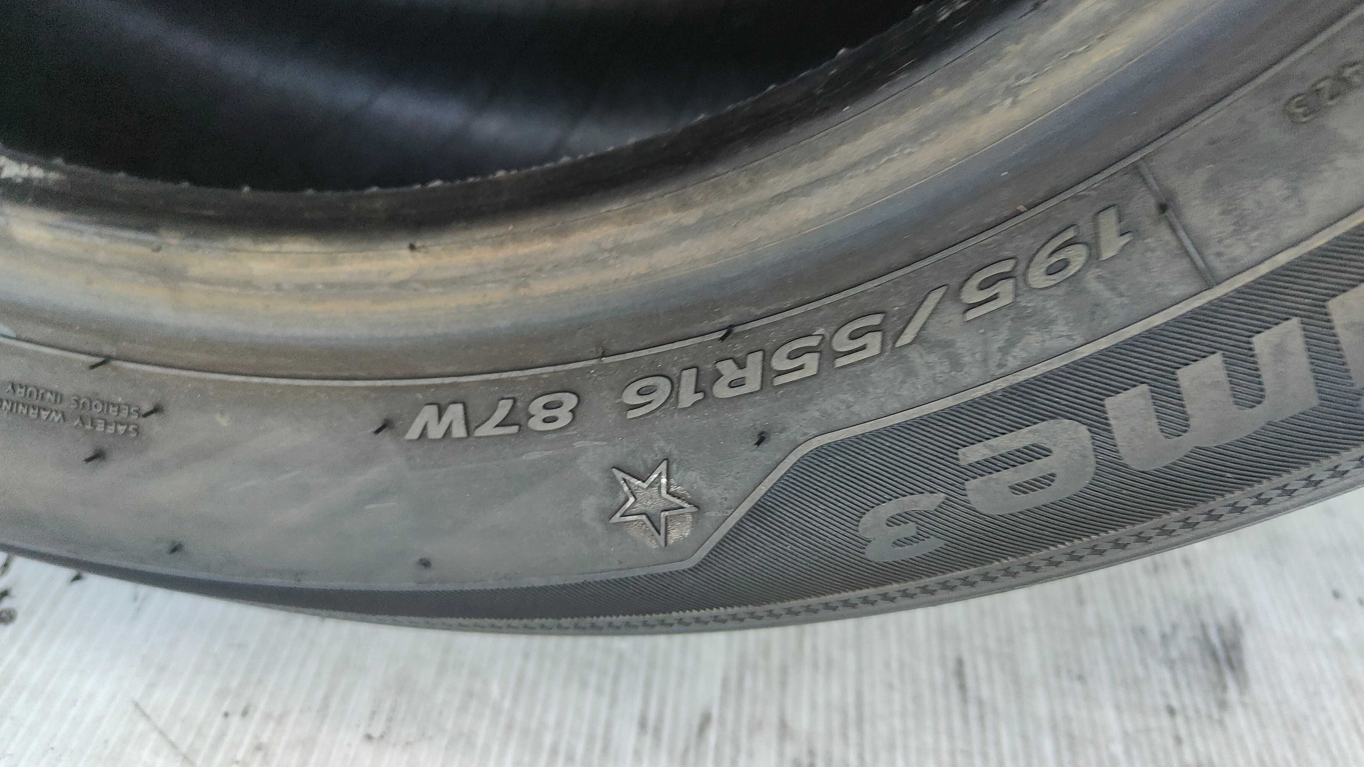 Opony Letnie 195/55/16 Hankook 4szt 6,5mm 2020r