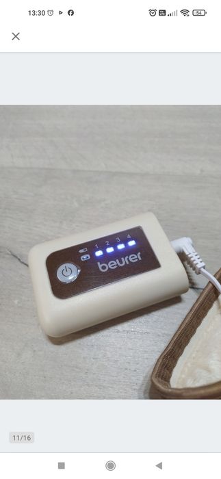 Beurer HK 72 Akku Pas rozgrzewający

Używany.

Sprawny.

Niewielkie śl