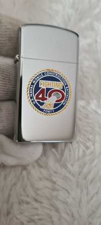 Zapalniczka Zippo wojskowa Fighting 40. 1977r. Nowa.