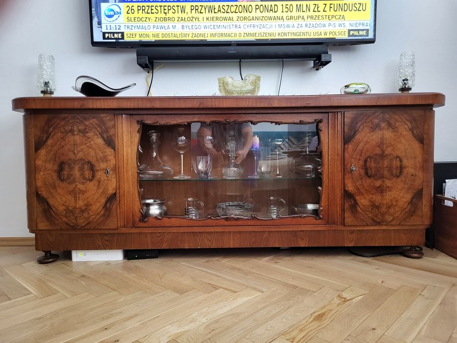 Komoda witryna art deco