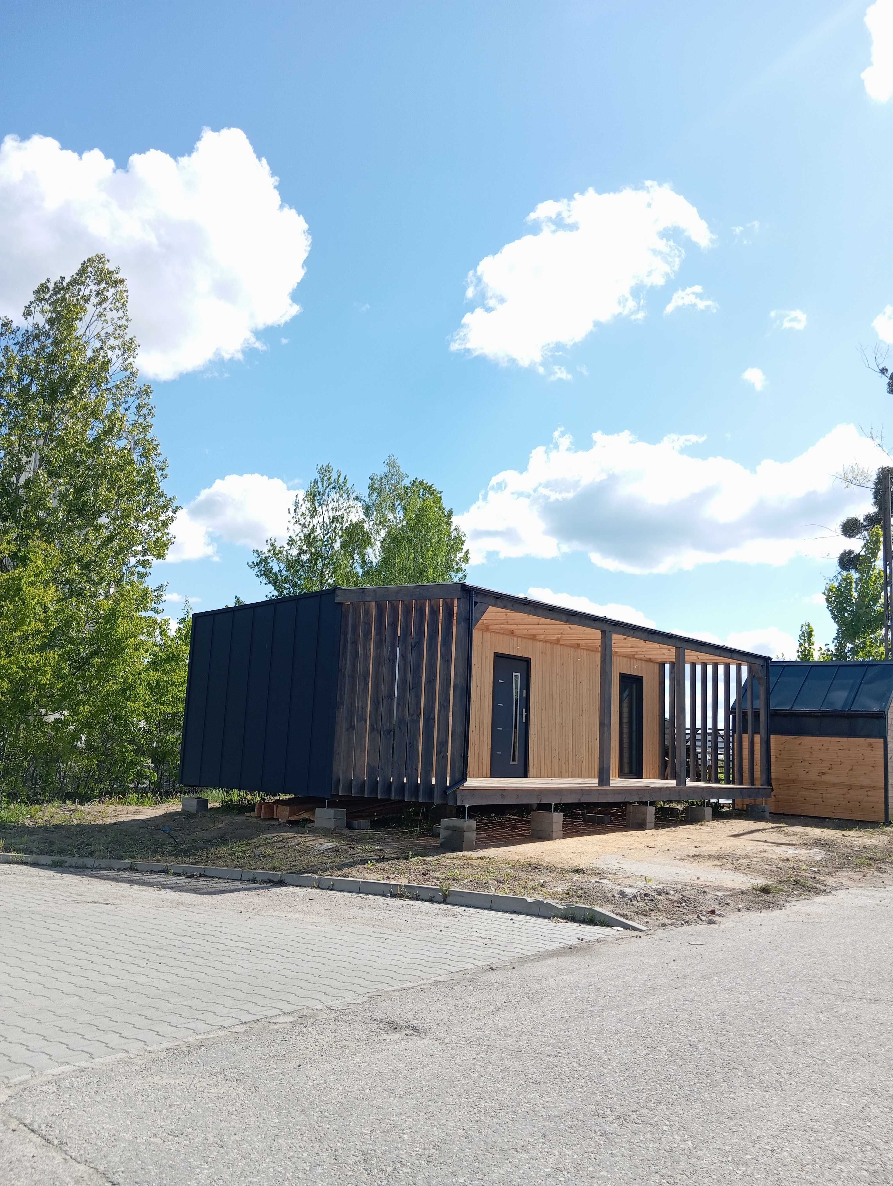 Dostępny od ręki -Domek letniskowy całoroczny 35m2 z Tarasem w Cenie