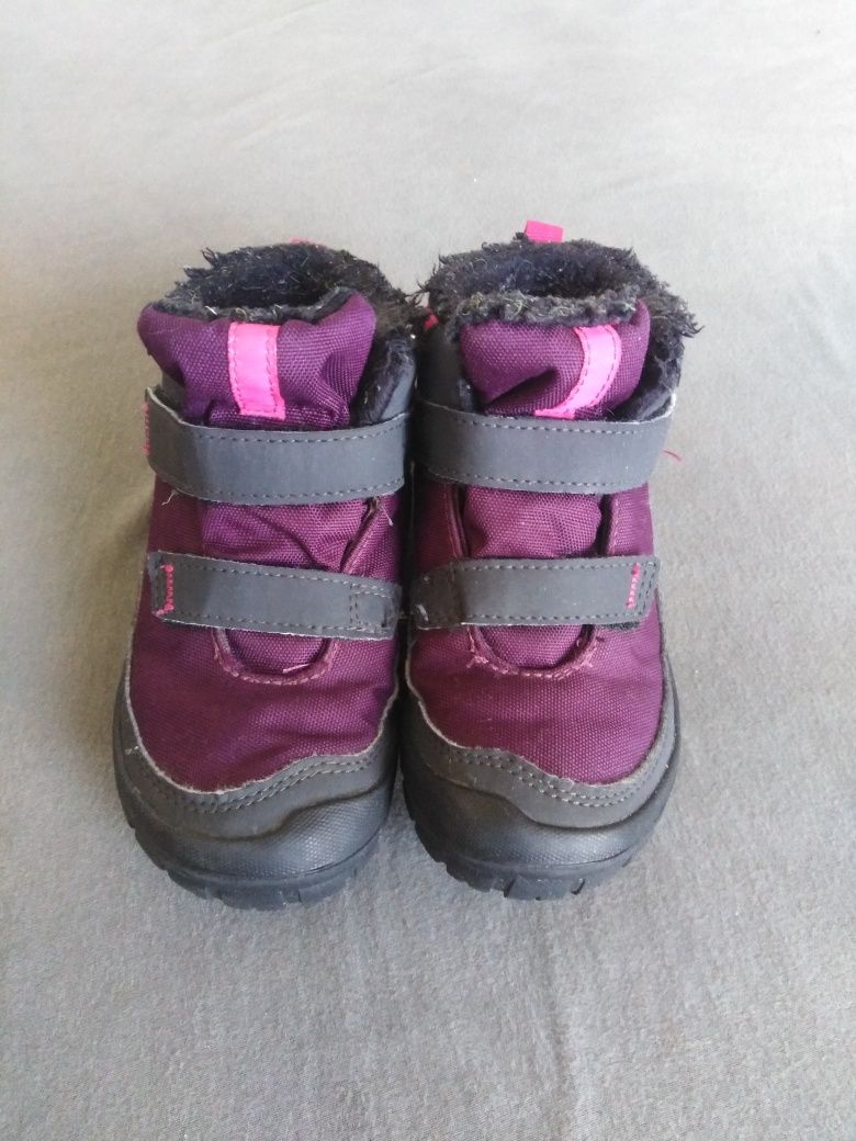 Buty dziecięce zimowe decathlon rozm 28 długość wkładki 19cm
