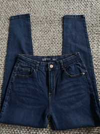 Spodnie jeansy granatowe 164 cm
