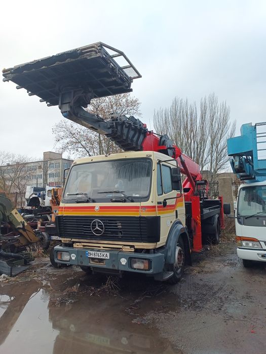 Автовышка 45 метров mersedes