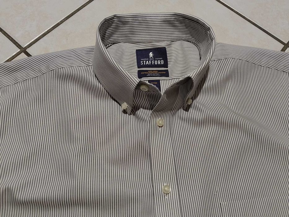 STAFFORD USA - NOWA! Markowa Koszula Męska rozmiar XL