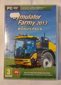 Symulator Farmy 2013 Bonus Pack GRA PC DVD NOWA nierozpakowana FOLIA